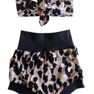 Leopard Print cuffed short